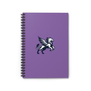 Majestic Gryphon Spiral Notebook | Ruled Line Journal for Notes, Sketches, Gifts for Writers, Students, and Artists